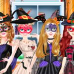 Halloween maskeradfest